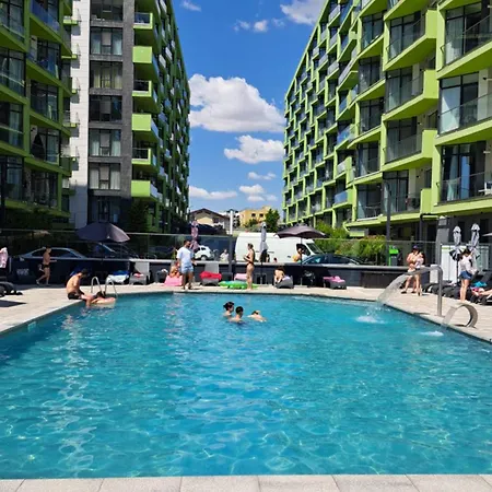 Melissa Pool & Mamaia-nord Lägenhet Năvodari